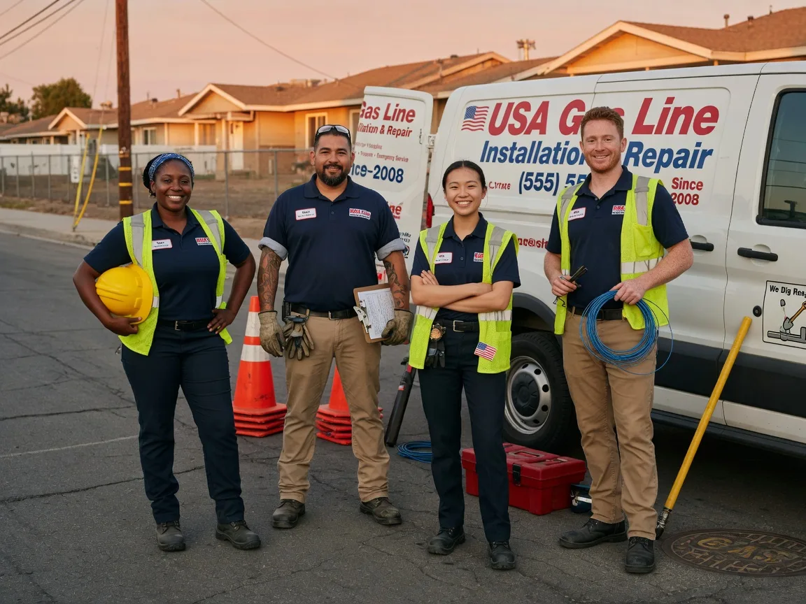 Gas Line Installation company in Una, SC